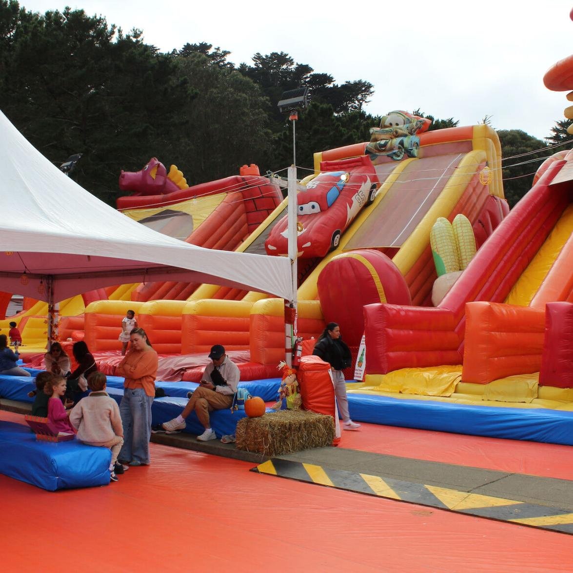 Serramonte Center pumpkin patch